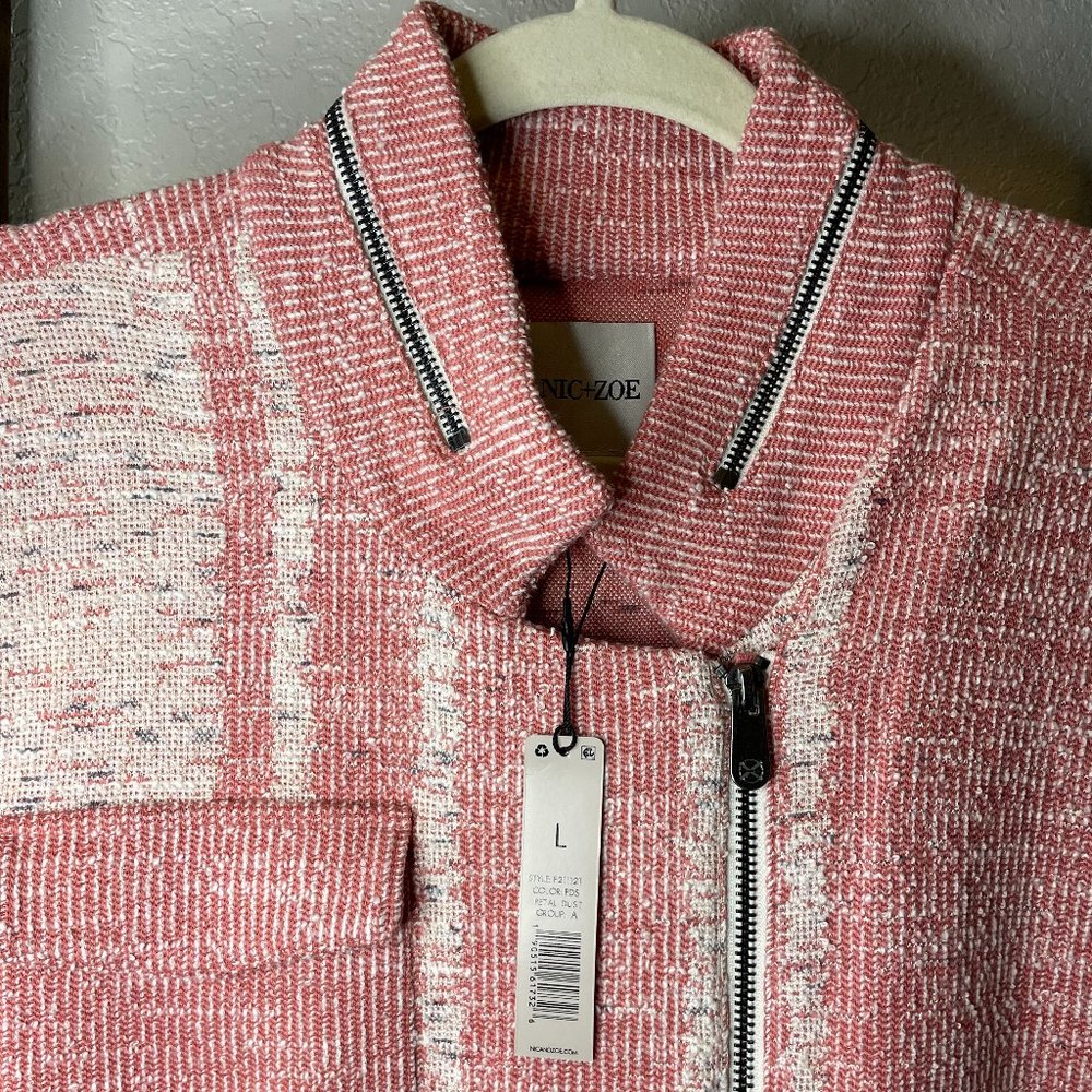 NIC+ZOE Petal Sunset Jacket Large NWT - Picture 4 of 15